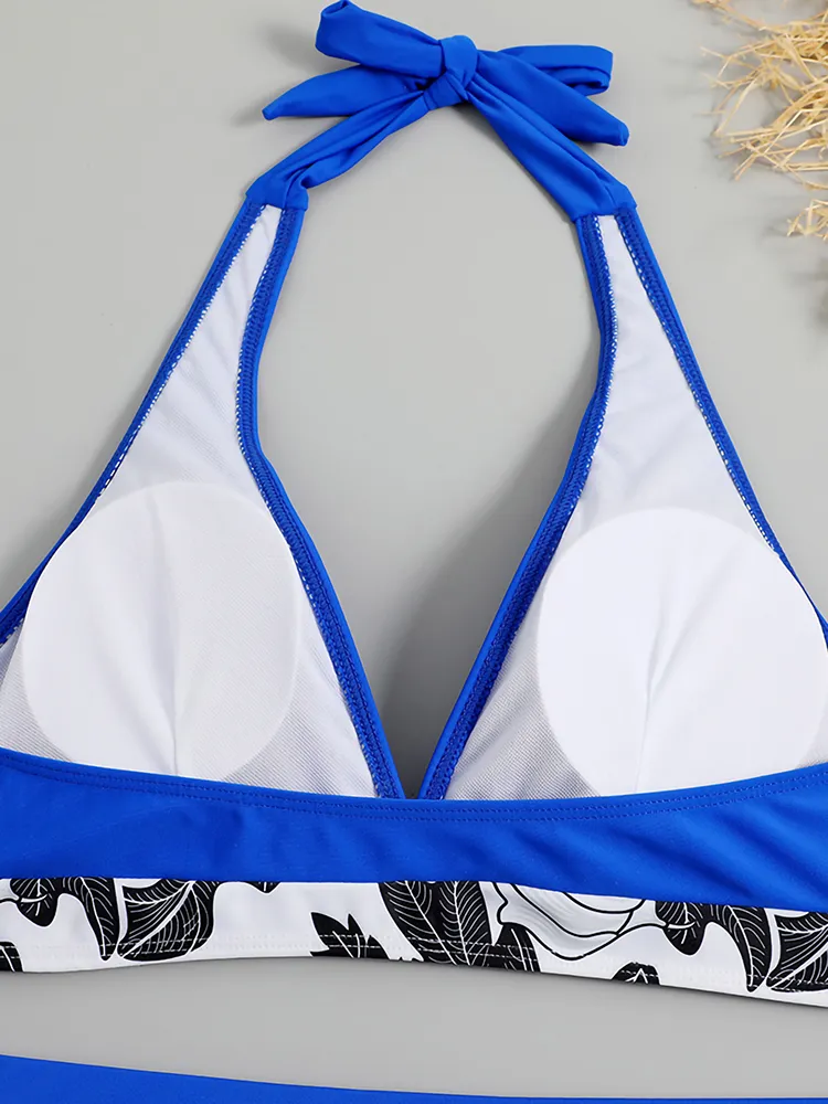 2023 נשים חדשות בגדי ים הדפסת בגדי ים ביקיני סטי נקבה לדחוף את הקיץ ללבוש שתי חתיכה רחצה בריכת חוף שחייה חליפה