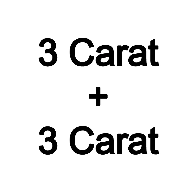 3 Carat Each