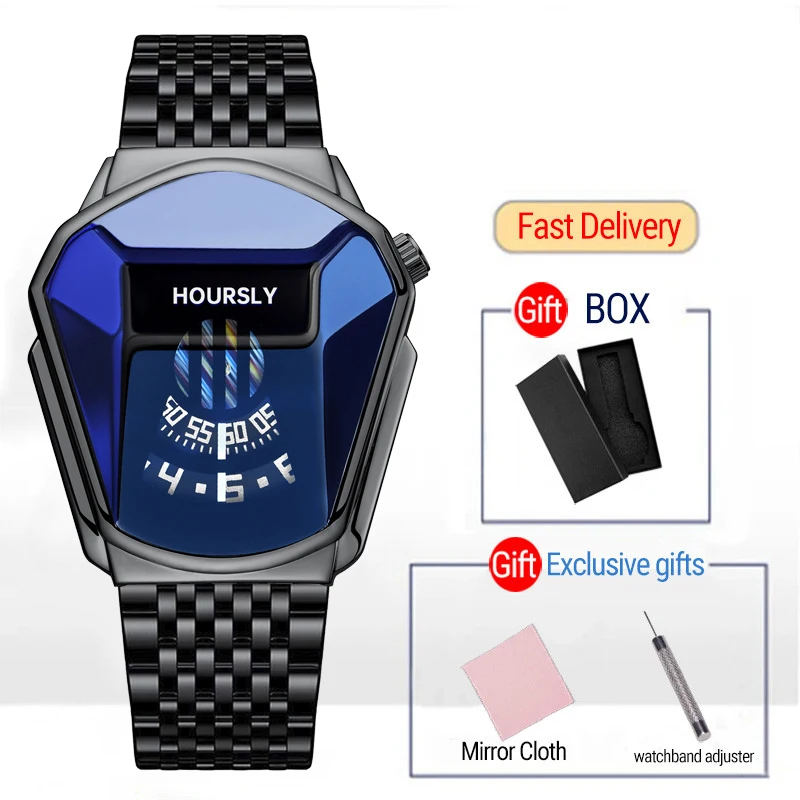 black blue box