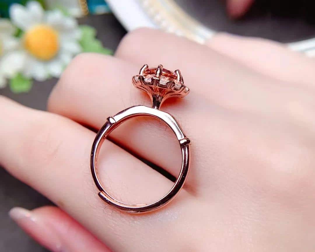 2022 הכי חדש אדום Moissanite טבעת אמיתי 925 כסף בסדר תכשיטי 2CT מעבדה יהלומים מבריק Moissanite נשים אירוסין טבעת מתנה